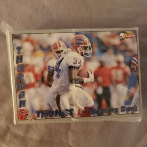 1993 NFL Pacific Tri-Fold Jumbo Football Card Set